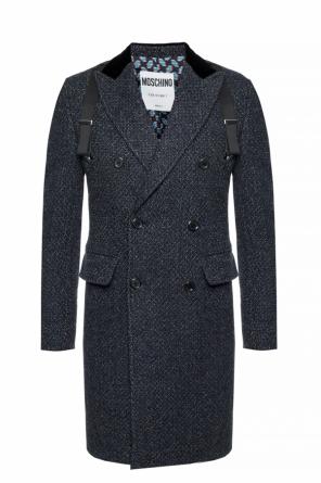 Double-breasted coat with suspenders, zdjęcie 1 Double-breasted coat with suspenders od Moschino